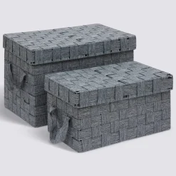 5five Panier, 2 produits, Gris