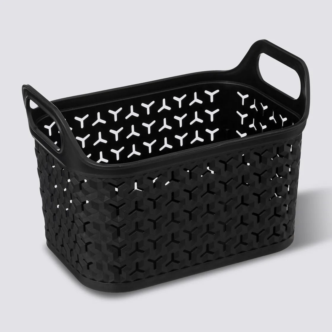 5five Panier ajouré plastique 4L, Noir