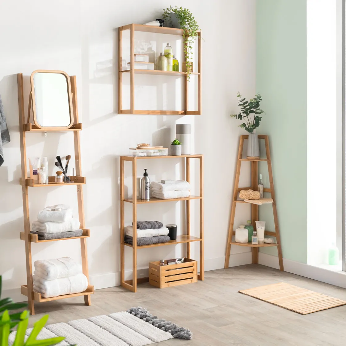 5five Panier bambou 15x31cm