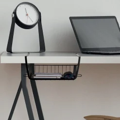 5five Panier de rangement à suspendre 31,5cm, Noir