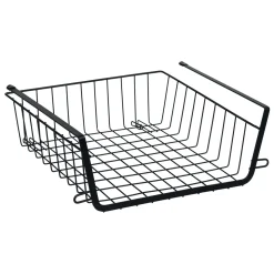 5five Panier de rangement à suspendre 31,5cm, Noir