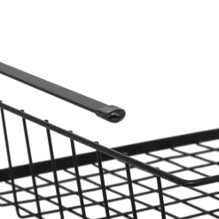 5five Panier de rangement à suspendre 31,5cm, Noir