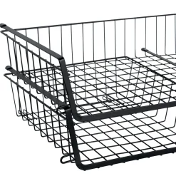 5five Panier de rangement à suspendre 51,5cm, Noir