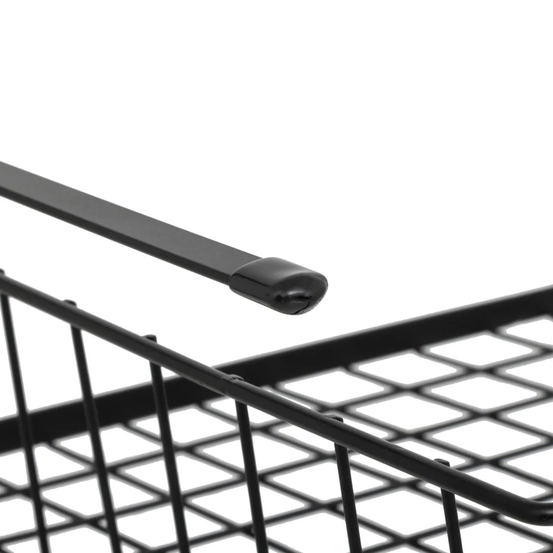 5five Panier de rangement à suspendre 51,5cm, Noir