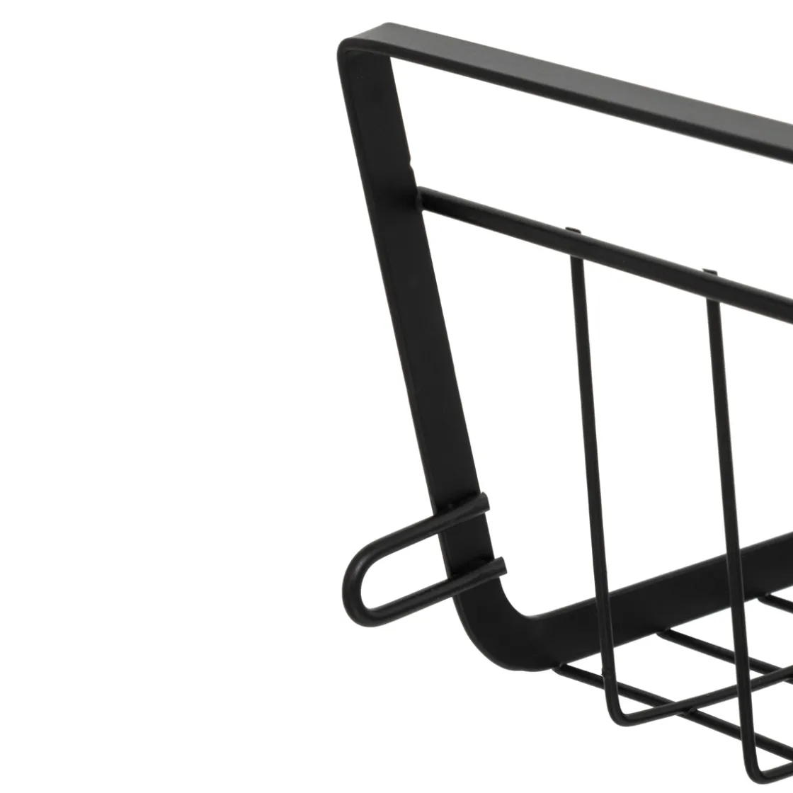 5five Panier de rangement à suspendre 51,5cm, Noir