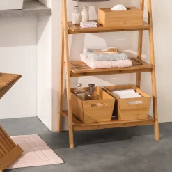 5five Panier de rangement en bambou