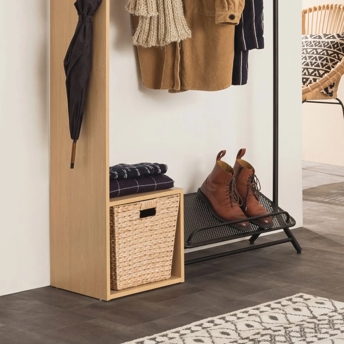 5five Panier effet jonc 31x31 cm