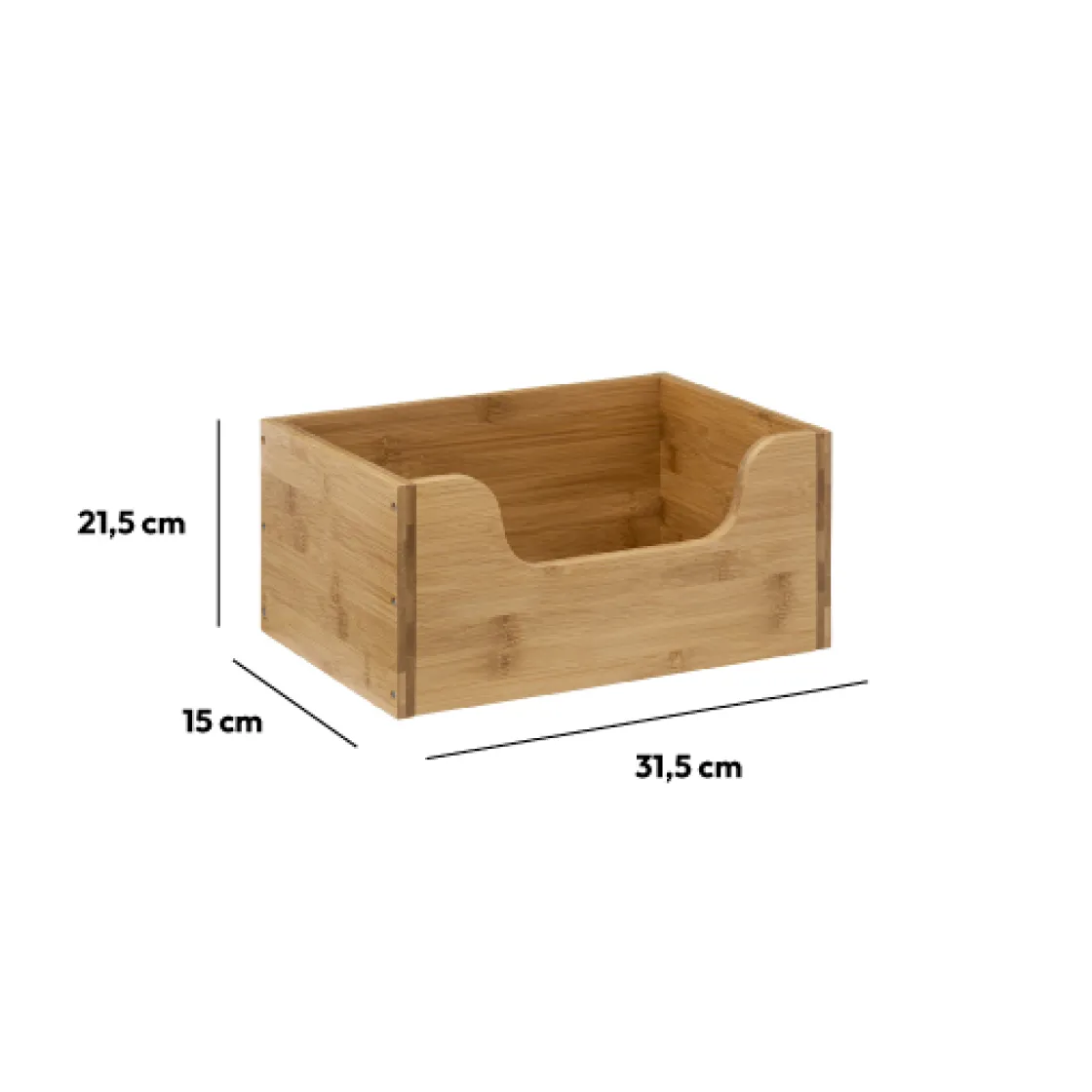 5five Panier empilable, Petit modèle