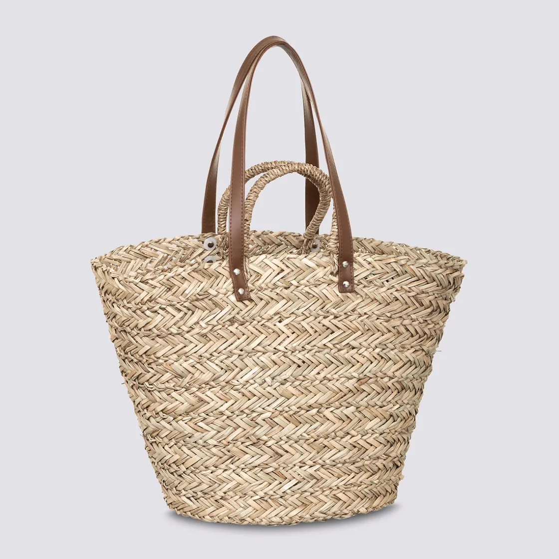 5five Panier en osier avec anses