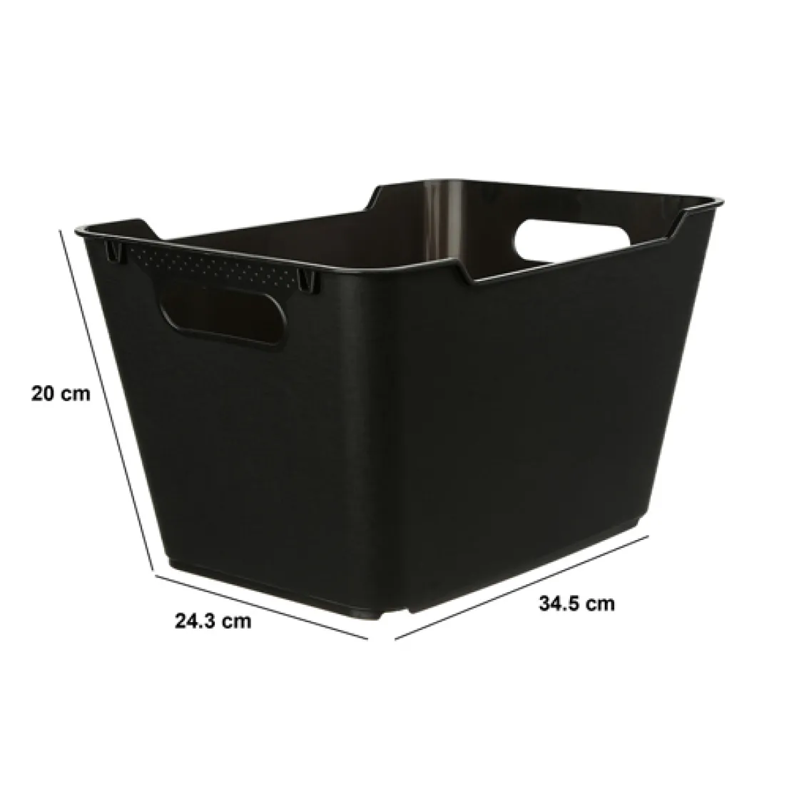 5five Panier en plastique 12L