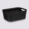 5five Panier en plastique 8,5L - Noir