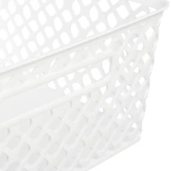 5five Panier en plastique 11L, Blanc