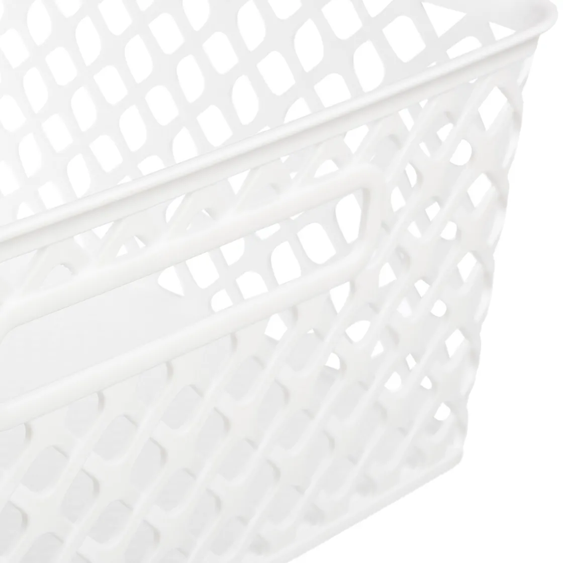 5five Panier en plastique 11L, Blanc