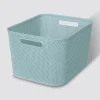 5five Panier en plastique 19L, Bleu artic