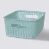 5five Panier en plastique 4L, Bleu artic