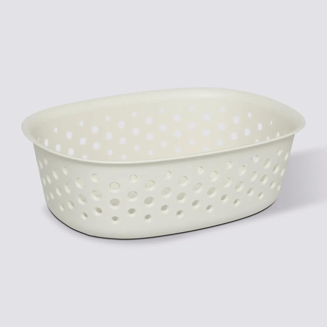 5five Panier en plastique 0,8L, Crème