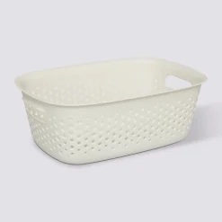 5five Panier en plastique 3,5L, Crème