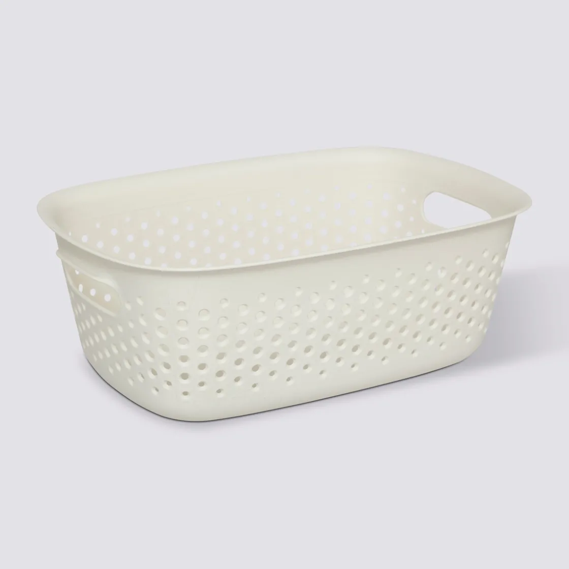 5five Panier en plastique 3,5L, Crème