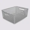 5five Panier en plastique 11L, Gris