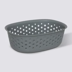 5five Panier en plastique 0,8L, Gris