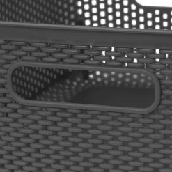 5five Panier en plastique 4L, Gris anthracite