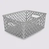 5five Panier en plastique 4L, Gris