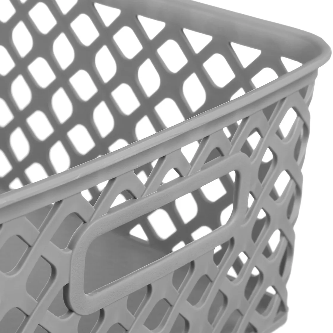 5five Panier en plastique 4L, Gris