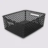 5five Panier en plastique 11L, Noir
