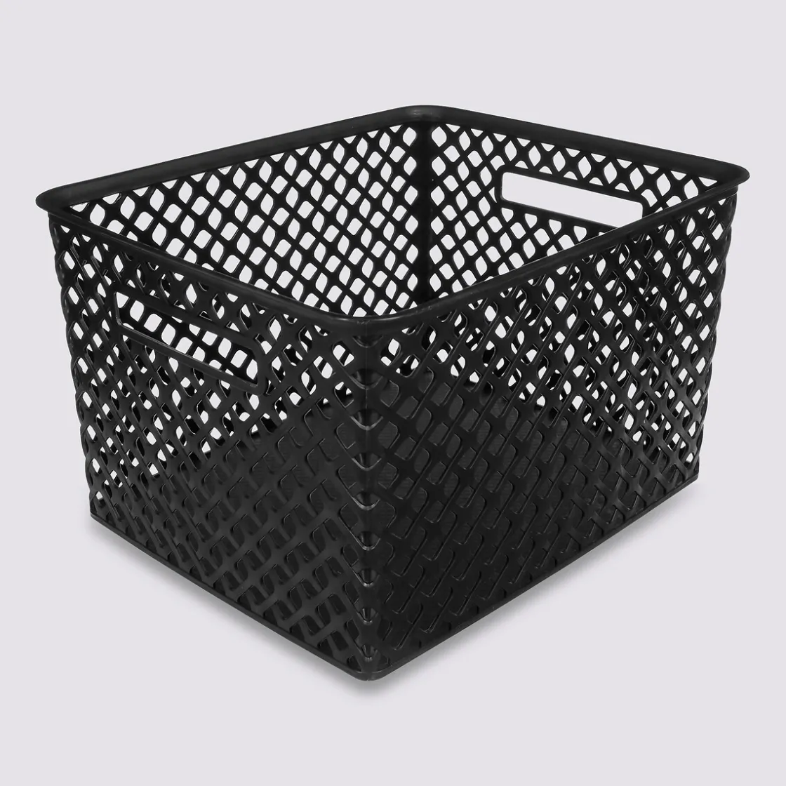 5five Panier en plastique 19L, Noir
