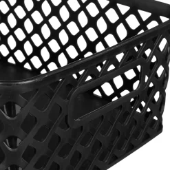 5five Panier en plastique 4L, Noir