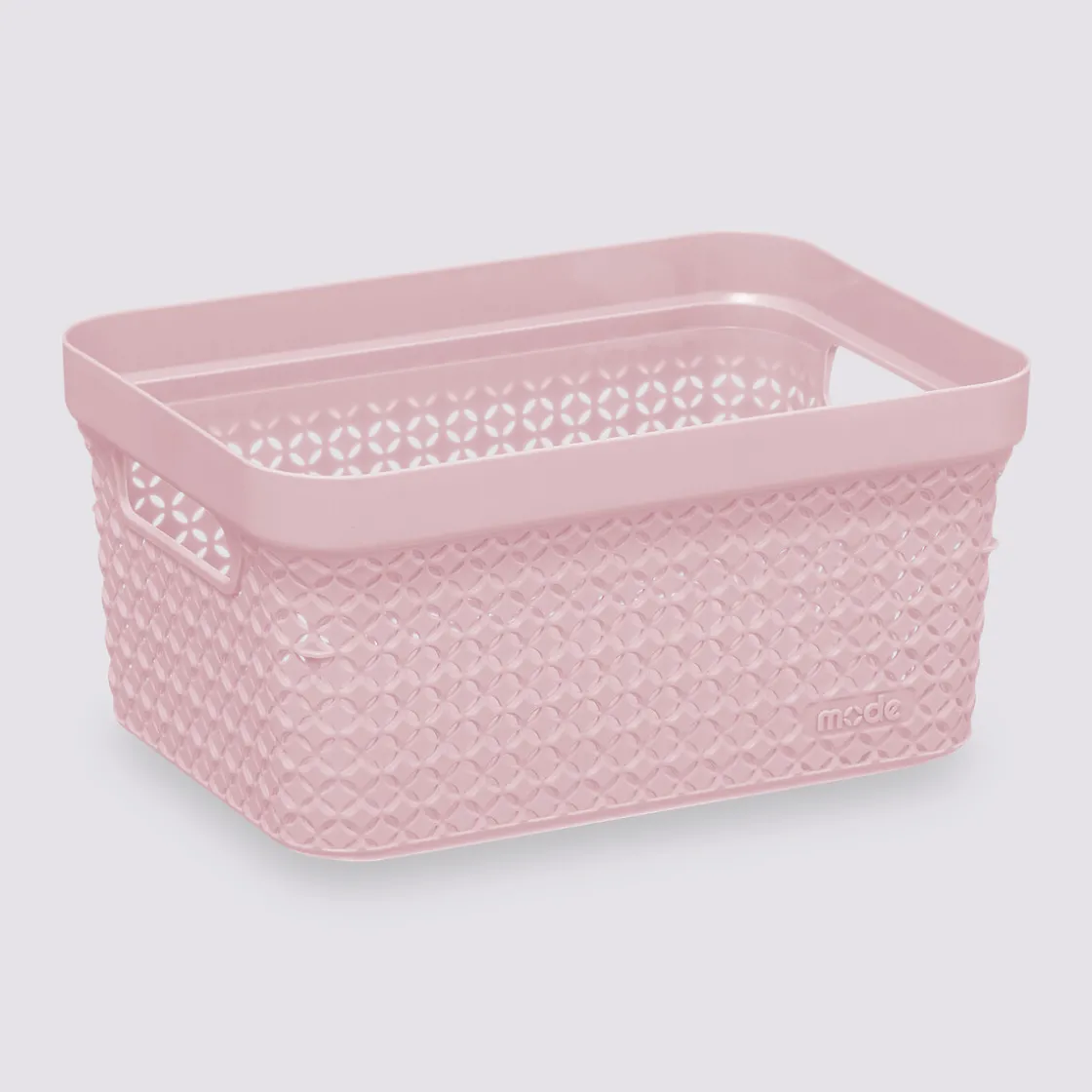 5five Panier en plastique 17L, Rose