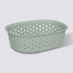 5five Panier en plastique 0,8L, Sauge