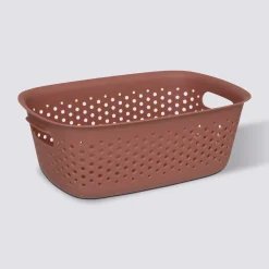 5five Panier en plastique 3,5L, Sienne