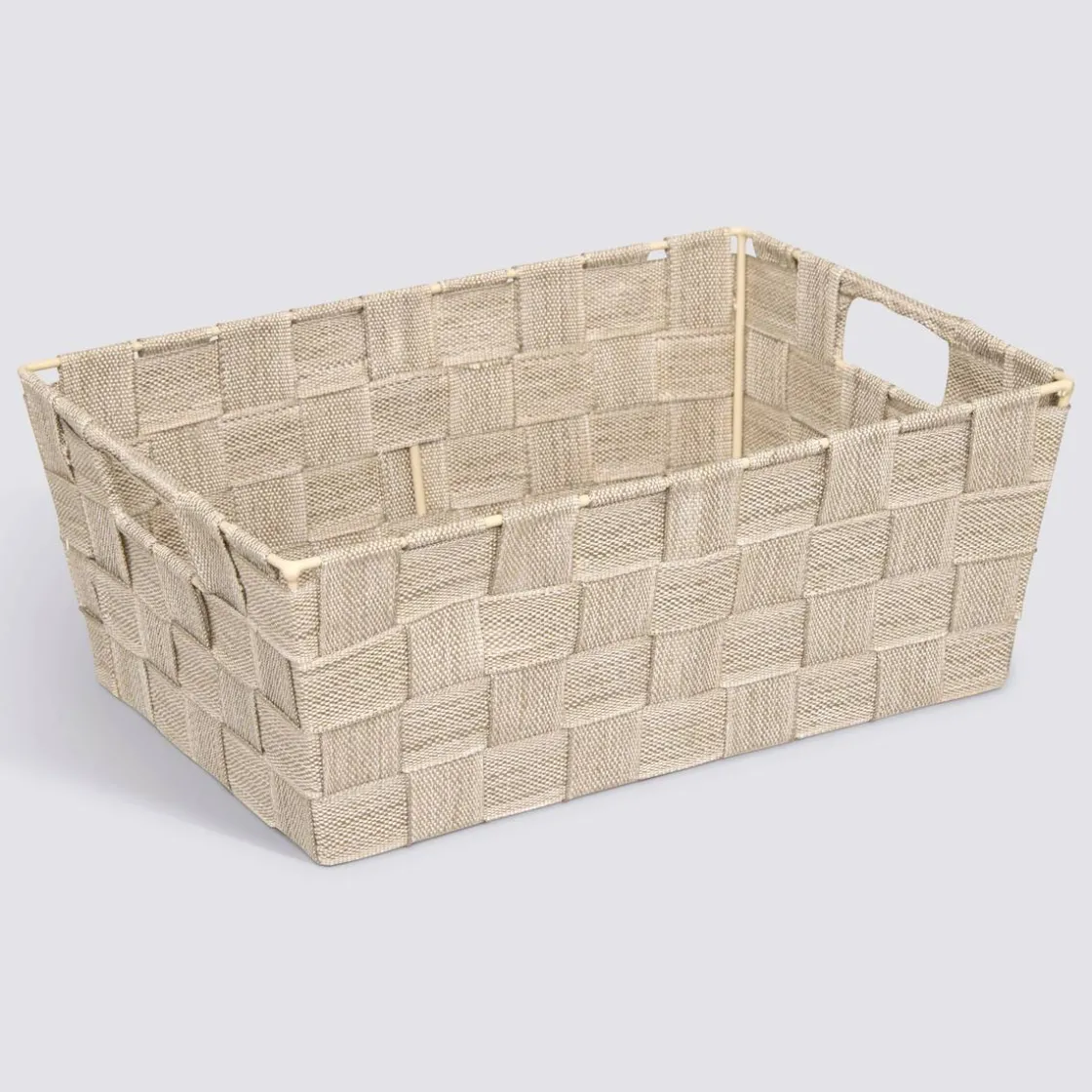 5five Panier, l.28 cm, Beige