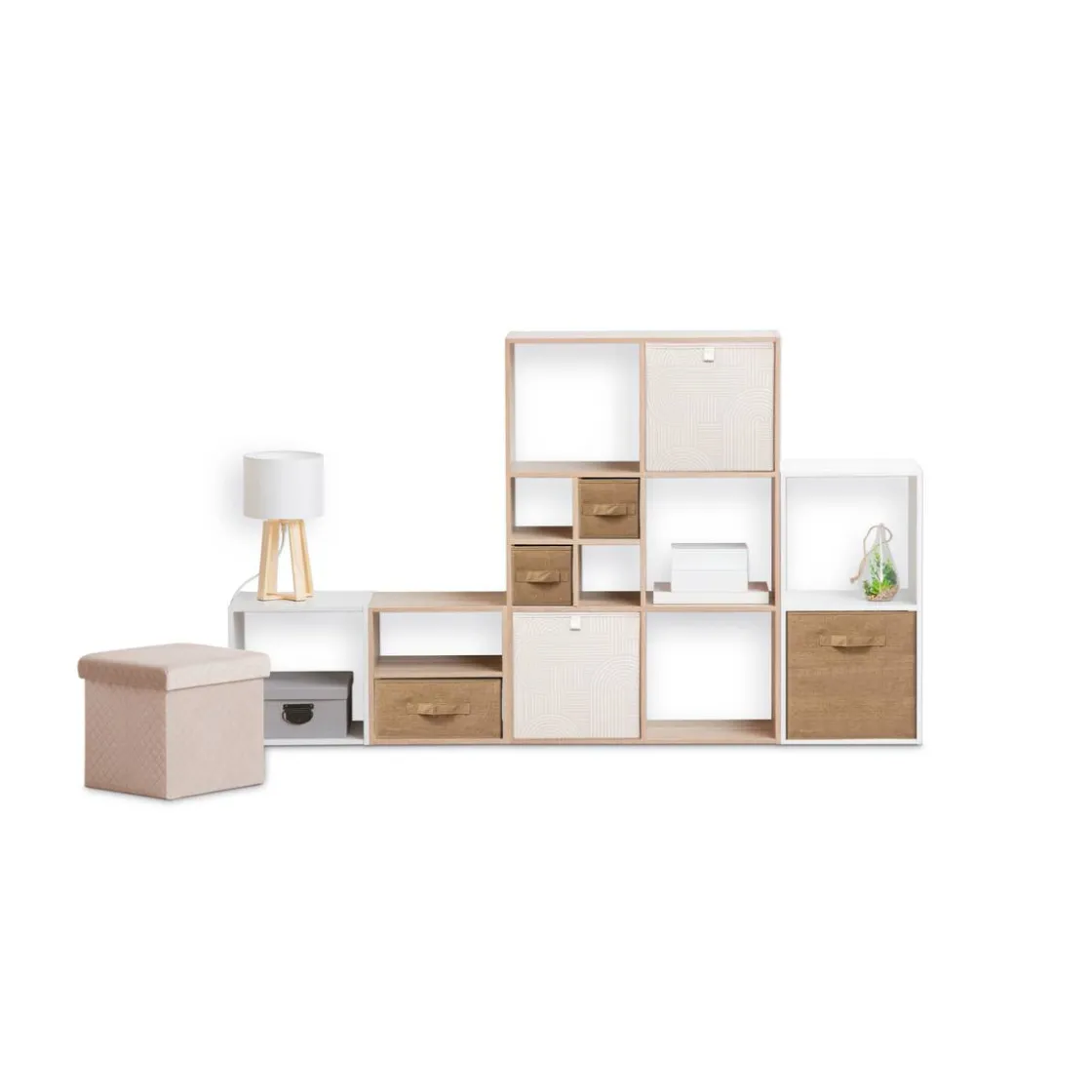 5five Panier, l.31 cm, Beige