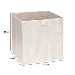 5five Panier, l.31 cm, Beige