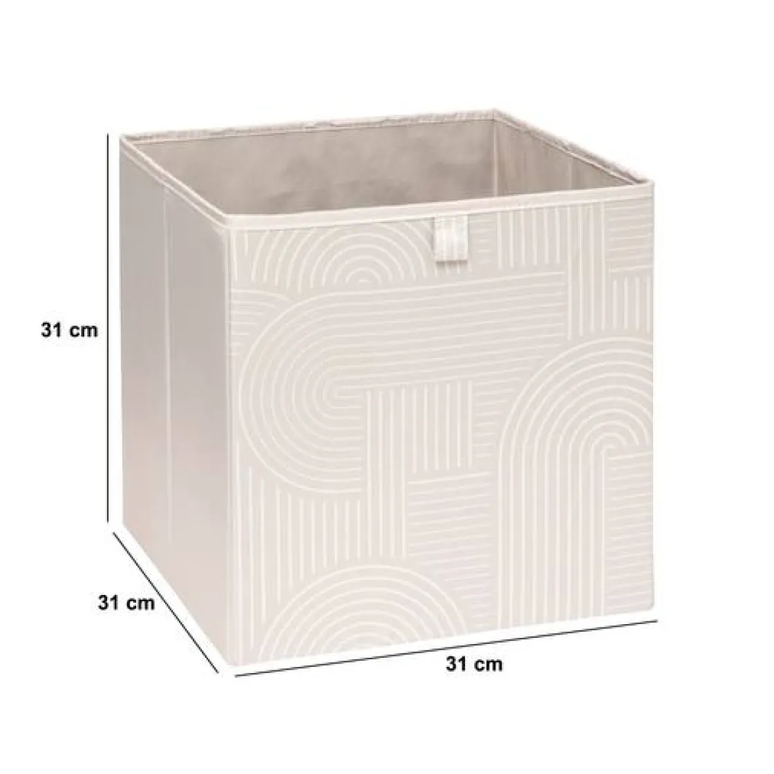 5five Panier, l.31 cm, Beige