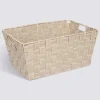 5five Panier, L.38 cm, Beige