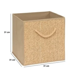 5five Panier, l.31 cm, Beige