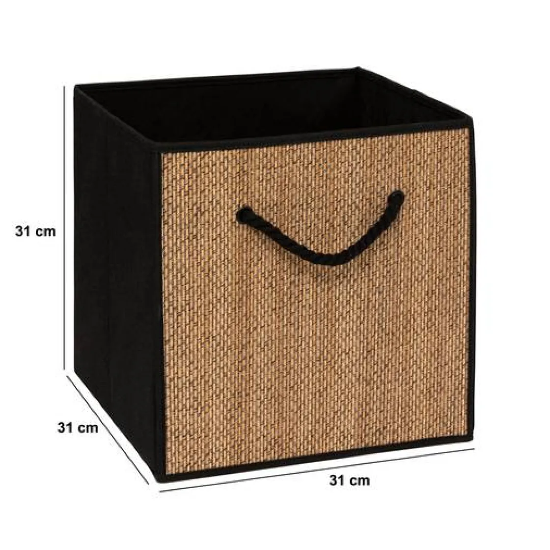 5five Panier, l.31 cm, Noir