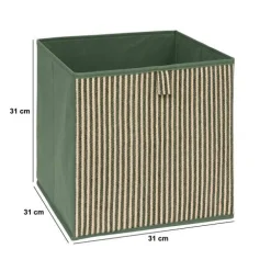 5five Panier, l.31 cm, Vert Foncé