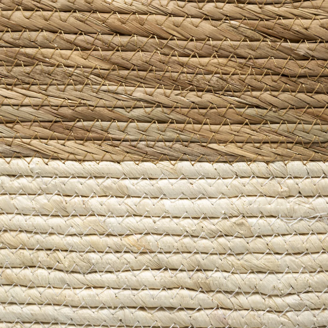 5five Panier paille 31x15 cm, Naturel