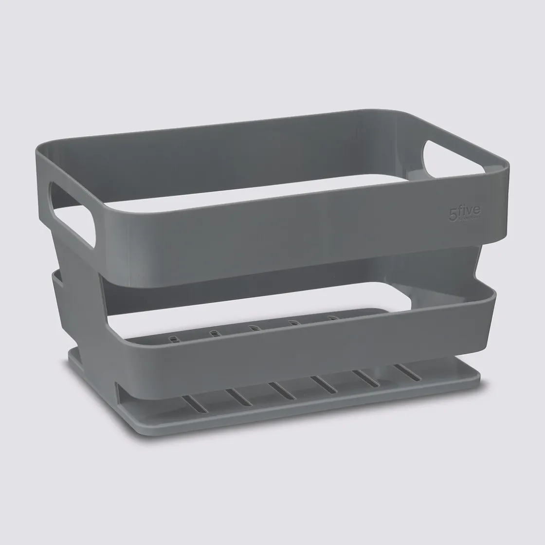 5five Panier plastique, Gris