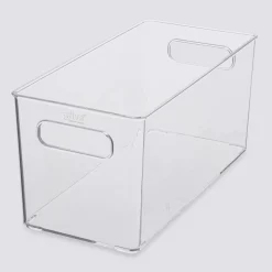 5five Panier plastique 15x31 cm, Transparent
