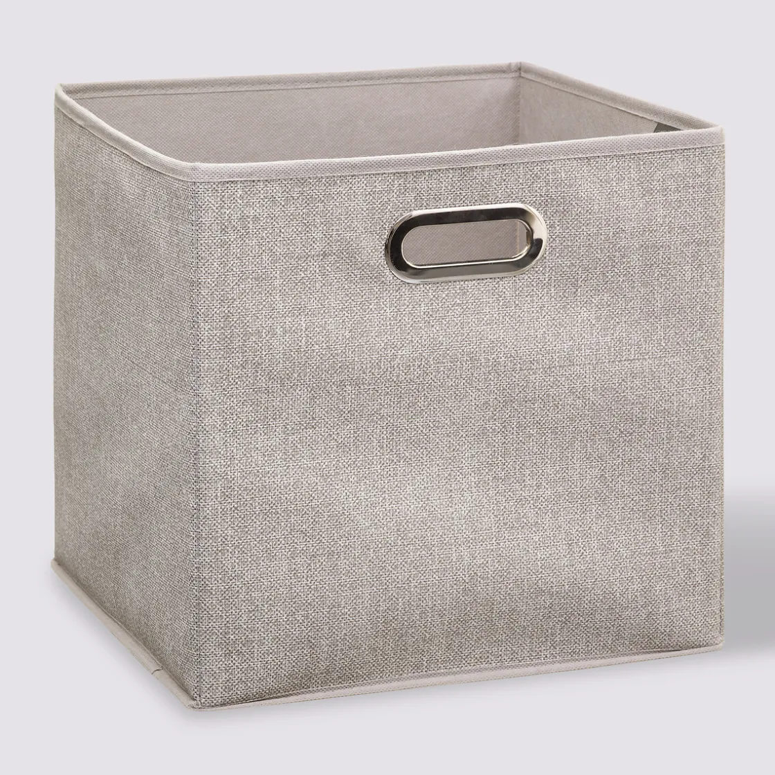 5five Panier tissu 31x31 cm, Beige chiné