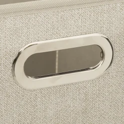 5five Panier tissu 31x31 cm, Beige chiné