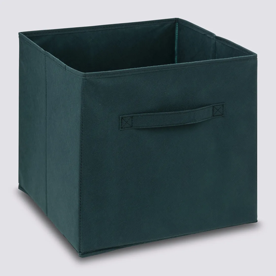 5five Panier tissu 31x31 cm, Bleu pétrole