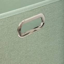 5five Panier tissu 31x31 cm, Bleu pétrole