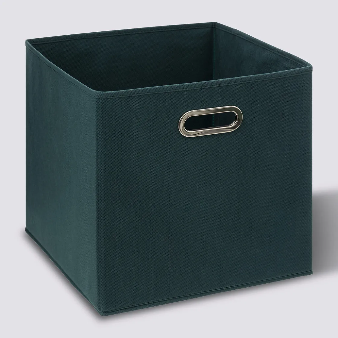 5five Panier tissu 31x31 cm, Bleu pétrole