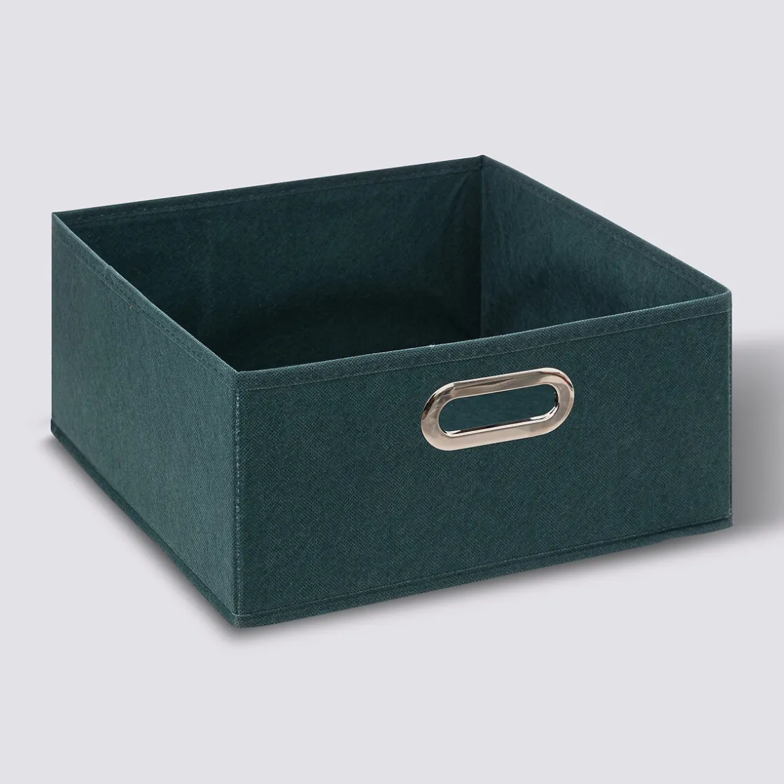 5five Panier tissu 31x15 cm, Bleu pétrole